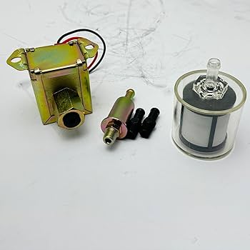 XYo 12V Fuel Pump & Filter 416-5886 416-5884 149-2145